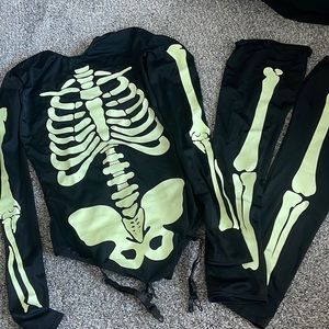 Glow in the dark Dolls kill skeleton costume